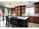 Modern kitchen with a large island, stainless steel appliances, and lots of cabinet space at 8651 Moreno Mountain Ave, Las Vegas, NV 89178
