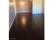 Dining room with dark hardwood floors at 8985 S Durango Dr # 2094, Las Vegas, NV 89113