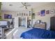 Large bedroom showcases natural light, walk-in closet, and private ensuite at 10654 Sidlaw Hills Ct, Las Vegas, NV 89141