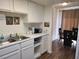 Bright eat-in kitchen with white cabinets and modern appliances at 200 N Bruce St # A, Las Vegas, NV 89101