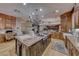 Spacious kitchen with large island and custom cabinetry at 2049 Troon Dr, Henderson, NV 89074