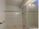 Bright bathroom with shower/tub combo and tiled walls at 2110 Los Feliz St # 1046, Las Vegas, NV 89156