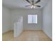 Bright dining area with tile floor and ceiling fan at 2110 Los Feliz St # 1046, Las Vegas, NV 89156