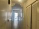 Hallway with tile flooring and built-in storage at 2110 Los Feliz St # 1046, Las Vegas, NV 89156