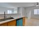 Kitchen with teal dishwasher and stainless steel appliances at 2110 Los Feliz St # 1046, Las Vegas, NV 89156