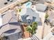 Expansive aerial view highlighting the home's landscaping and desirable neighborhood location at 2327 River City Dr, Laughlin, NV 89029