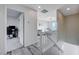Hallway with the office on the left and the living room ahead at 422 Barcarolle Ln, Henderson, NV 89011