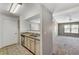 Open-concept living space connected to the kitchen with new carpet and high ceilings at 555 E Silverado Ranch Blvd # 2086, Las Vegas, NV 89183