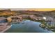 Aerial view of Lake Las Vegas community and resort at 61 Contrada Fiore Dr, Henderson, NV 89011