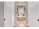 Spa-like bathroom with a large soaking tub and double sinks at 61 Contrada Fiore Dr, Henderson, NV 89011