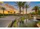 Gated community entrance with water feature at 61 Contrada Fiore Dr, Henderson, NV 89011