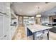 Modern kitchen boasting stainless steel appliances at 61 Contrada Fiore Dr, Henderson, NV 89011