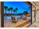 Inviting pool area with patio furniture and serene views at 61 Contrada Fiore Dr, Henderson, NV 89011