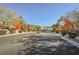 Community entrance with landscaping at 7332 Marble Lake St # 103, Las Vegas, NV 89149