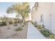Landscaped yard and walkway at 7332 Marble Lake St # 103, Las Vegas, NV 89149