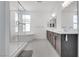 Elegant bathroom with soaking tub and double vanity at 8541 S Pioneer Way, Las Vegas, NV 89113