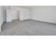 Large bedroom with two closets and grey carpet at 8541 S Pioneer Way, Las Vegas, NV 89113
