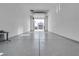 Oversized garage with open view to backyard at 8541 S Pioneer Way, Las Vegas, NV 89113