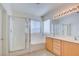 Bathroom boasts double sinks, a soaking tub, and a shower at 8557 Nature Scene Dr, Las Vegas, NV 89139