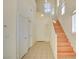 Bright entryway with staircase and tile flooring at 8557 Nature Scene Dr, Las Vegas, NV 89139