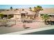 Desert home featuring desert landscaping, and a backyard patio at 1428 Chaparral Dr, Mesquite, NV 89027