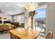 Dining area with backyard access, perfect for indoor/outdoor entertaining at 1428 Chaparral Dr, Mesquite, NV 89027