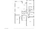 Detailed floor plan showcasing layout, room dimensions, including primary suite, kitchen, living room, and two-car garage at 1428 Chaparral Dr, Mesquite, NV 89027