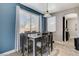 Cozy dining room features modern flooring, neutral paint, and lots of natural light at 190 Mount Saint Helens Dr, Henderson, NV 89012