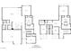 Complete floorplan of the home, detailing the layout of both floors, including dimensions and room arrangements at 21 Grey Owl Ct, Las Vegas, NV 89135