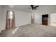 Spacious Primary bedroom with carpet flooring and neutral wall colors at 2690 S Dandelion St, Pahrump, NV 89048