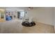 Dining area with white round table and chairs at 2690 S Dandelion St, Pahrump, NV 89048