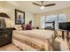 Spacious bedroom with a queen bed and plenty of light at 3055 Key Largo Dr # 203, Las Vegas, NV 89120