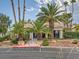 Landscaped community building with stairs and planters at 3055 Key Largo Dr # 203, Las Vegas, NV 89120