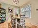 Bright dining area with a table and four chairs at 3055 Key Largo Dr # 203, Las Vegas, NV 89120