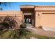 Inviting front entrance with double doors and landscaping at 479 Via Ventana Dr, Mesquite, NV 89027