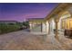 Lovely exterior view showcasing the home's curb appeal, driveway and well-kept landscaping at 6425 Orto Botanico Ct, Las Vegas, NV 89131