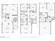 Three-story floor plan showing bedroom, bathroom, and Gathering room at 7646 Sandhaven St, Las Vegas, NV 89139