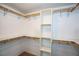 Walk-in closet with built in shelving and clothes rods for maximum storage at 8063 Sundance Valley Dr, Las Vegas, NV 89178