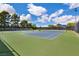 Two well-maintained tennis courts at 8557 Summer Vista Ave, Las Vegas, NV 89145