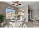 Casual dining area with table and four chairs at 1700 Hills Of Red Dr # 202, Las Vegas, NV 89128