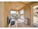 Relaxing covered patio area near the community pool at 2173 Aspen Mirror Way # 101, Laughlin, NV 89029