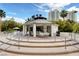 Outdoor bar area with seating and lighting, a great place to sit and unwind in the evening at 222 Karen Ave # 705, Las Vegas, NV 89109