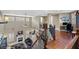 Upstairs loft area overlooking living room and offering a home office space at 2920 Josephine Dr, Henderson, NV 89044