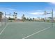 Outdoor basketball court with two hoops at 5915 Ablette Ave, Las Vegas, NV 89122