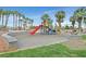 playground with slide and climbing structures at 5915 Ablette Ave, Las Vegas, NV 89122