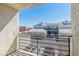This outdoor balcony provides excellent views of the parking area and neighborhood at 6250 W Flamingo Rd # 98, Las Vegas, NV 89103