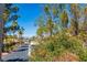 This balcony offers neighborhood views with mature trees, street access, and scenery at 6250 W Flamingo Rd # 98, Las Vegas, NV 89103