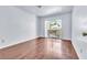 This bedroom offers a balcony, providing outdoor views and ample natural light at 6250 W Flamingo Rd # 98, Las Vegas, NV 89103