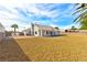 Aerial view of single story home and yard at 6316 W Gowan Rd, Las Vegas, NV 89108