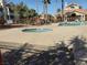 Community hot tub with surrounding patio at 7820 Foxwood Pl, Las Vegas, NV 89145